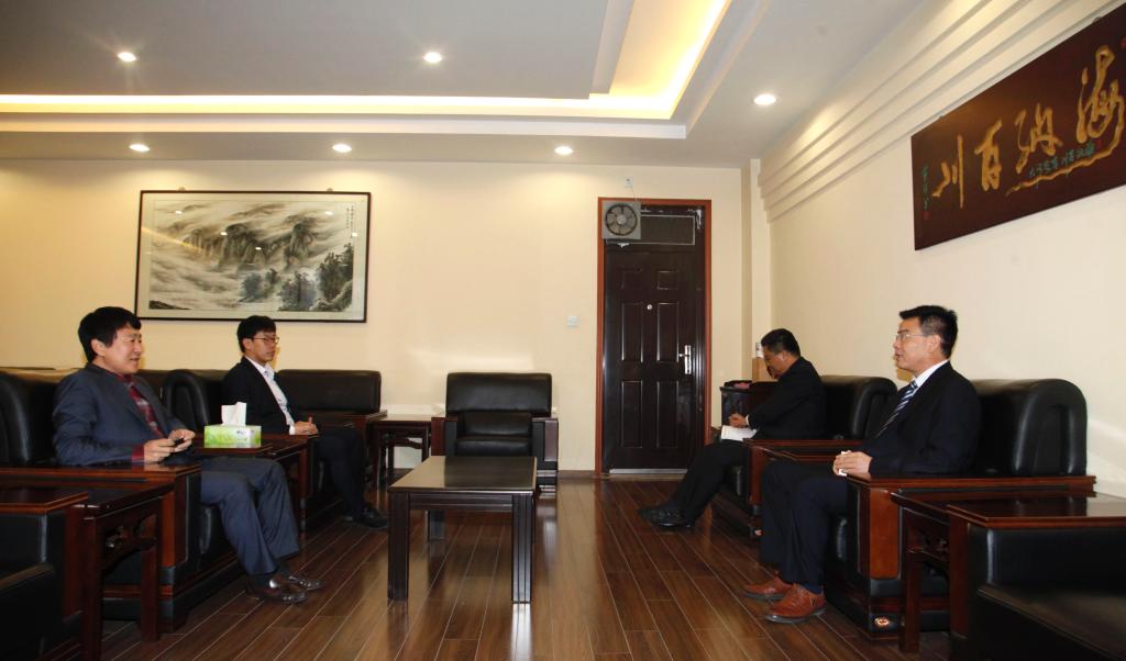 委副书记、副院长刘永亮bob登录入口官网见韩国东亚大学金哲珠处长一行