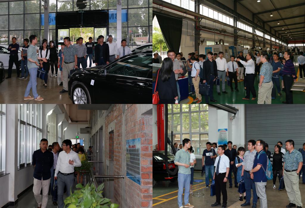 与bob登录入口官网嘉宾实地考察我院实训基地